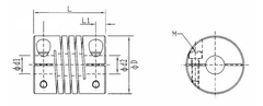 Acoplador de eixos 5 para 5mm - comprar online