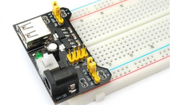 Alimentação para protoboard na internet