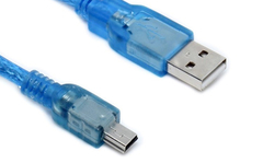 Cabo USB - A mini B 30cm - comprar online