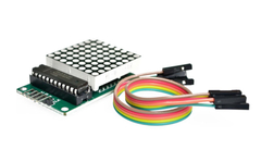 Módulo controlador de matriz de LED MAX7219 - Multilógica-Shop