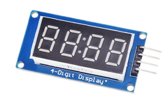 Módulo TM1637 com Display 7 Segmentos de 4 Dígitos
