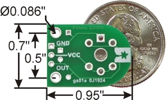 Placa para sensores de gás - Pololu - comprar online