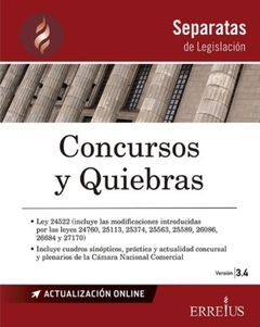 CONCURSOS Y QUIEBRAS V 3.4 - SEPARATAS