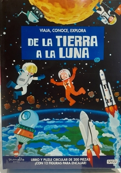 DE LA TIERRA A LA LUNA. LIBRO + PUZLE