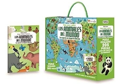 LOS ANIMALES DEL MUNDO. LIBRO + PUZLE en internet