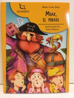 MUAK, EL PIRATA. AZULEJITOS NARANJA