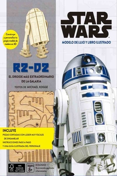 STAR WARS R2 D2 MODELO DE LUJO + LIBRO