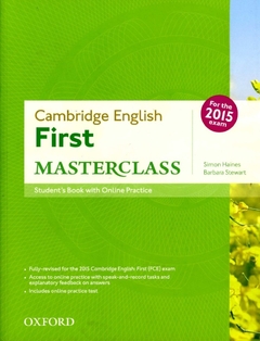 CAMBRIDGE ENGLISH FIRST MASTERCLASS SB