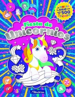 FIESTA DE UNICORNIOS. STICKERS +500