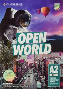 OPEN WORLD KEY A2. ST´S + WB WITHOUT ANSWERS - PACK