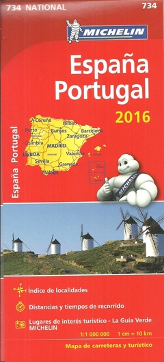 MAPA NATIONAL ESPAÑA-PORTUGAL 2016