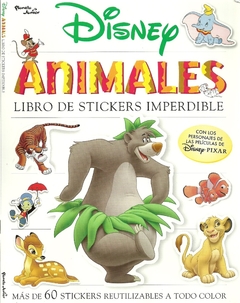 ANIMALES. LIBRO DE STICKERS IMPERDIBLE