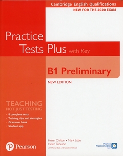 B1 PRELIMINARY PRACTICE TESTS PLUS W/KEY NEW ED