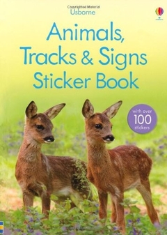 ANIMALS TRACKS AND SIGNS STICKER BOOK