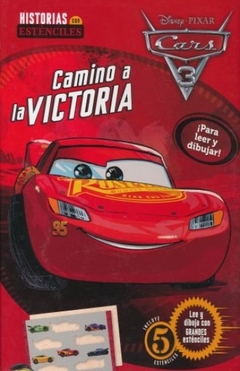 CARS 3 CAMINO A LA VICTORIA CON ESTENCILES