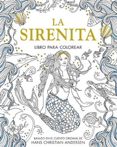 LA SIRENITA LIBRO PARA COLOREAR