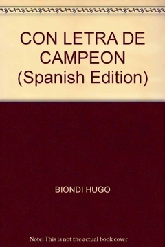 CON LETRA DE CAMPEON - Lema Libros