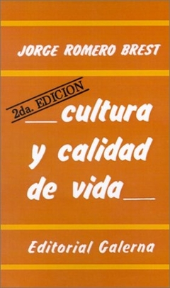 CULTURA Y CALIDAD DE VIDA