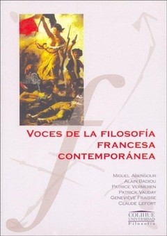 VOCES DE LA FILOSOFIA FRANCESA CONTEMPORANEA