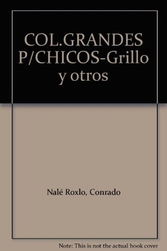 GRILLO Y OTROS POEMAS EL