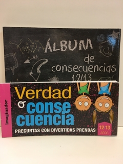 VERDAD O CONSECUENCIA 12/13 AÑOS + ALBUM