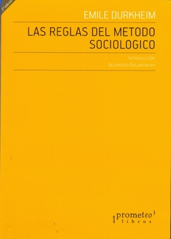 REGLAS DEL METODO SOCIOLOGICO LAS