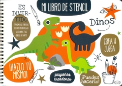 DINOS MI LIBRO DE STENCIL