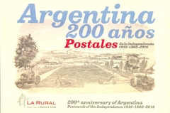 ARGENTINA 200 AÑOS POSTALES DE LA INDEPENDENCIA