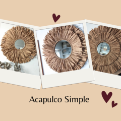 Espejo Acapulco Simple - comprar online
