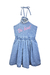 Vestido Infantil Alça Flor em Jeans com Elastano Be Kind Barbie- Infanti