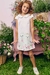 Vestido Infantil em Super Cetim Quadriculado Cachorras Luxo Princess by Infanti - comprar online