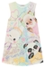 Vestido Infantil Regata em Malha Power Estampa Panda Hello Friends Fofos - Infanti