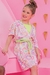 Roupão Infantil em Plush Atoalhado Coração Arco-íris - Kukiê - comprar online