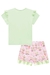 Conjunto Pijama Infantil Blusa em M. Malha e Shorts em Malha Comfy Ursinha Spa - Kukiê na internet