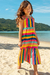 Vestido Infantil Midi em Malha Fresh Listras Colorido - Infanti - comprar online