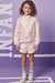 Conjunto Infantil Jaqueta e Shorts em Nylon Corta Vento Detalhes em Tela Fashion - Infanti - comprar online