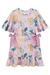 Vestido Infantil em Malha Canelada Estampado Oncinhas - Flora by Infanti