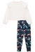 Conjunto Infantil Blusa em Cotton Rustico e Calça Jogger em Malha Estampada Floresta Flora - By Infanti - comprar online
