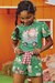 Conjunto Infantil Blusa Cropped e Shorts em Malha Fresh Fazendinha Alecrim by Kukie - comprar online