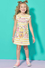 Vestido Infantil em Fly Tech Abelhinhas Garrafas - Kukie - comprar online