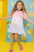 Vestido Infantil em Meia Malha Três Marias - Kukie - comprar online