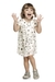 Vestido Infantil em Malha com Tule Trabalhado Estrelas Brilho - Elian - comprar online