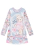 Vestido Infantil Manga Longa em Molecotton Ursinha Fofa Princess by Infanti