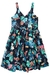 Vestido Infantil Alça em Viscose Estampa Floral Tucano Marinho - Flora by Infanti na internet