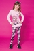 Conjunto Infantil Blusa em Cotton Ursinho Friends Pompom e Leggin em FlyTech Estampa de Ursinho Preto - Kukie - comprar online