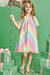 Vestido Infantil em Chiffon Brilho Colorido Neon Festas - Kukiê - comprar online