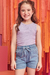 Regata Infantil em Canelado Maui Lacinhos Strass Princess by Infanti - comprar online
