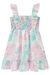 Vestido Infantil Alça em Crepe Estampa Floral Delicado - Infanti na internet