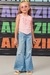 Calça Jeans Arkansas infantil Modelo Wide Leg - Infanti - comprar online