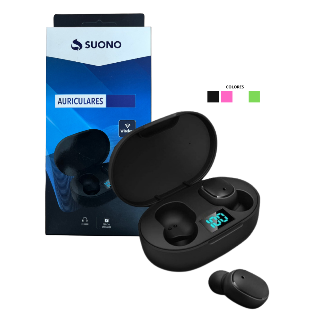 Auricular estéreo inalámbrico Bluetooth Auriculares inalámbricos